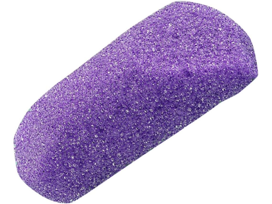 Pedra ergonômica de poliuretano (PU) para peeling, Dupla Face, elimina calosidades da pele.