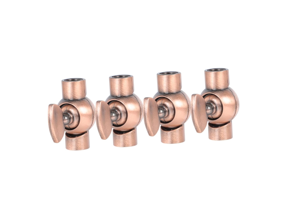 Conjunto De 4 Soquetes Giratórios Universais Pequenos Para Luminárias De Parede E Acessórios