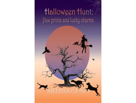 Livro Halloween Hunt Paw Prints and Lucky Charms de Melissa Gunn (Inglês)