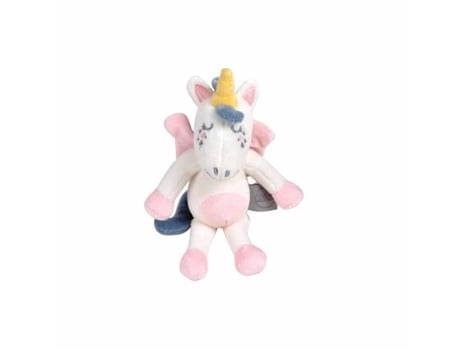 Pelúcia Para Bebê Anêmona O Unicórnio 24cm Rosa Preço Paris Homea