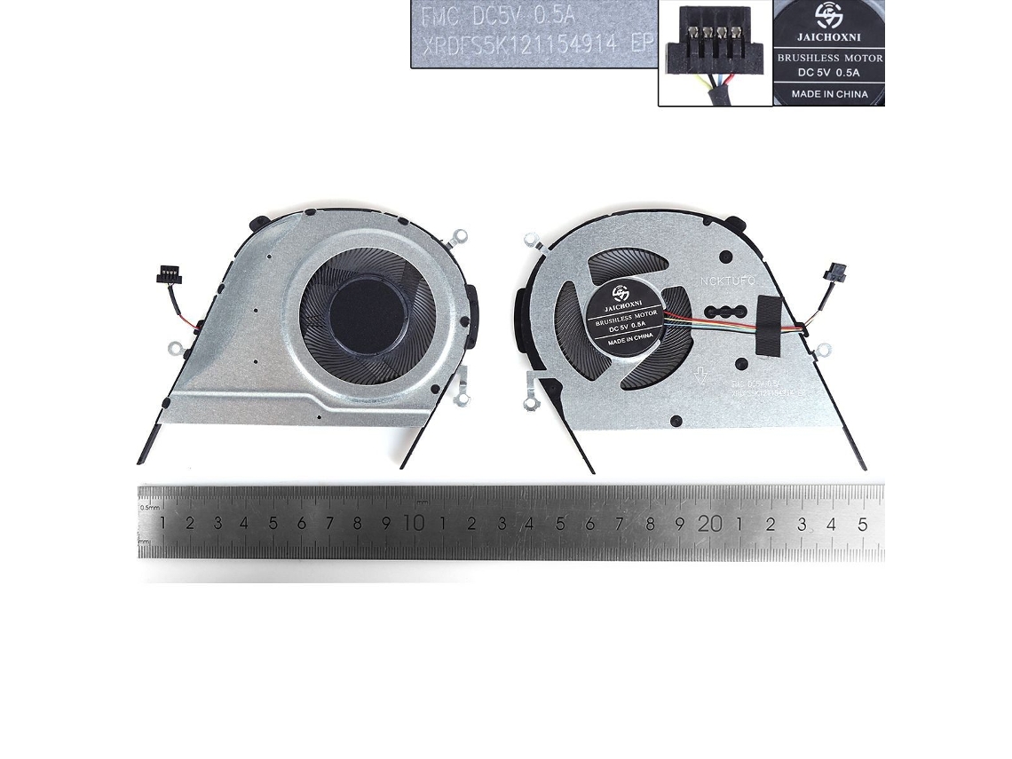 Ventilador para laptop Asus S433 X421 A415e V4050f M4050i M4600i de alta compatibilidade com cópia