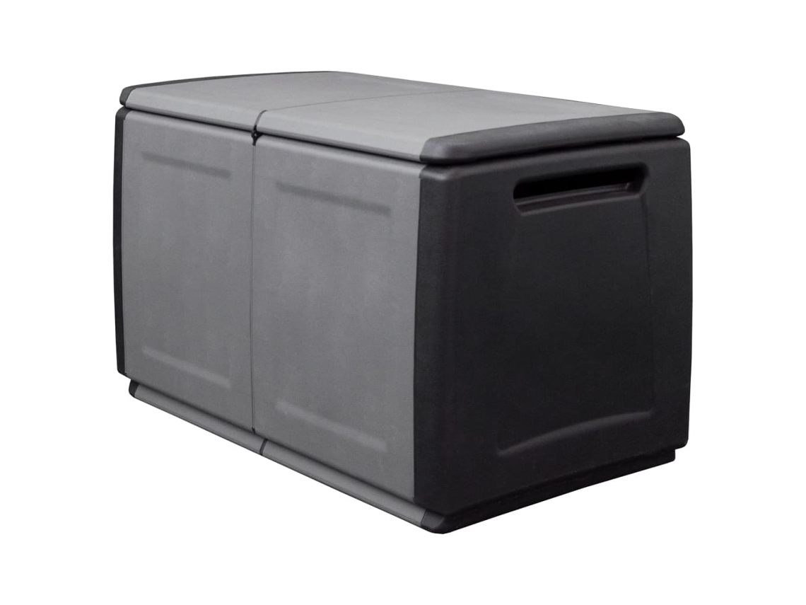 Garden Storage Box, Garden Storage Boxes Vidaxl Cinzeto Polipropileno (96 X 53 X 57 Cm)