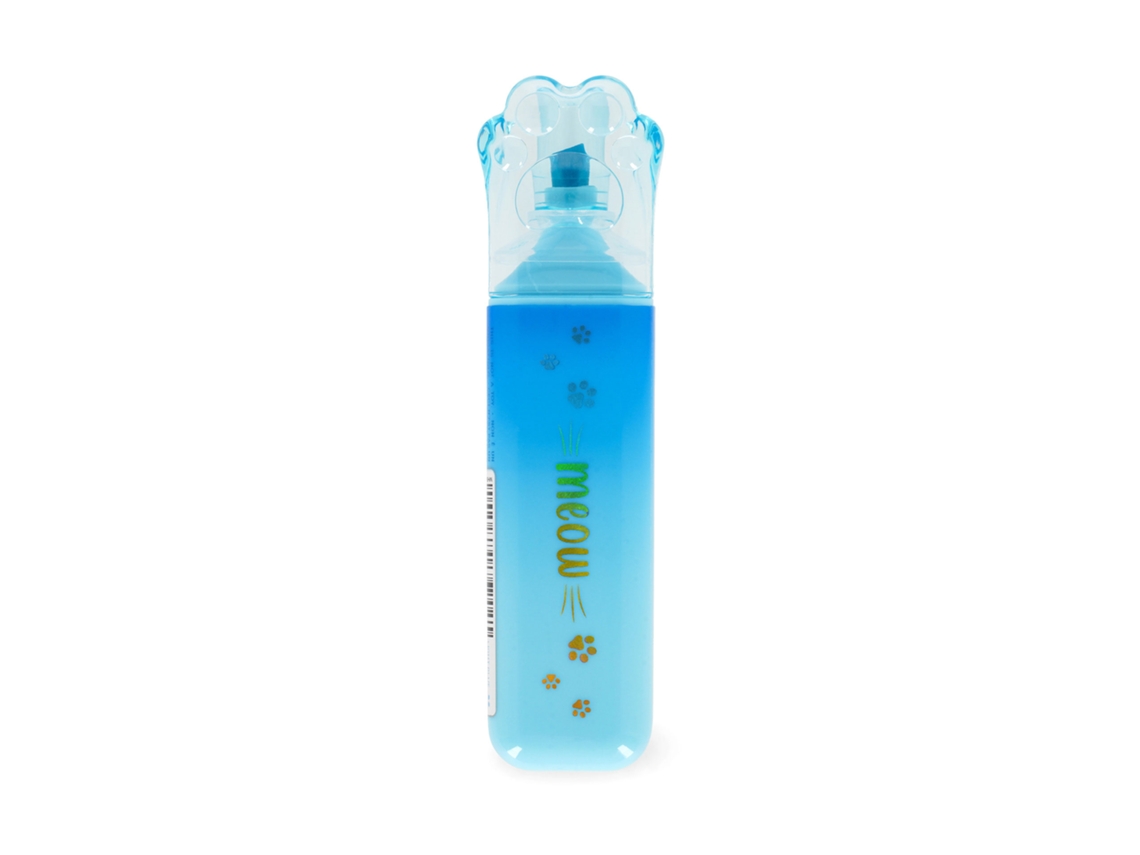 Sublinhador Fluorescente LEGAMI Kitty Paw "meow" Azul Mhb0001