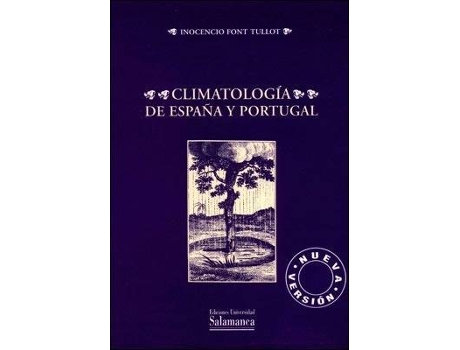 Livro Climatología De España Y Portugal de Inocencio Font Tullot (Espanhol)