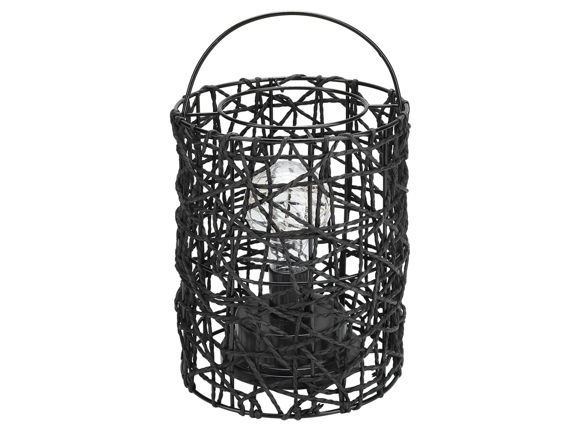 Luz de Noite Led Gaiola de Ferro para Decoração e Iluminação de Quarto