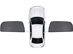 Tapete Automotivo para Janelas Dianteiras e Traseiras de Carros Toyota Chr 2019 2023 Proteção Proteção