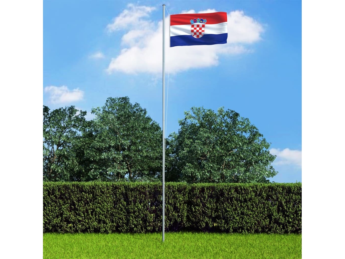 Vidaxl Bandeira Da Croácia 90x150 Cm