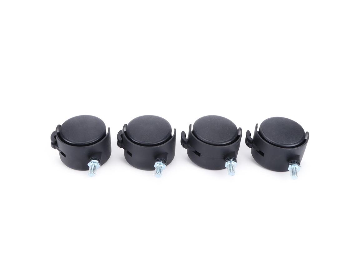 4pcs Rodas Universais com Freio 360° Giratórias | S/MARCA