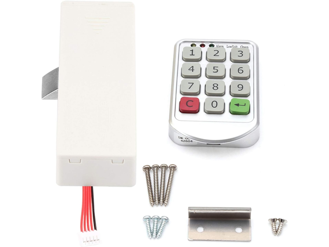 Fechadura Digital Com Código, Teclado Eletrônico E Senha, De Liga