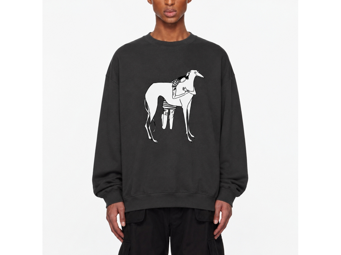 Rockinstone I Like To Hug You Black Sweatshirt Unique Designer Style