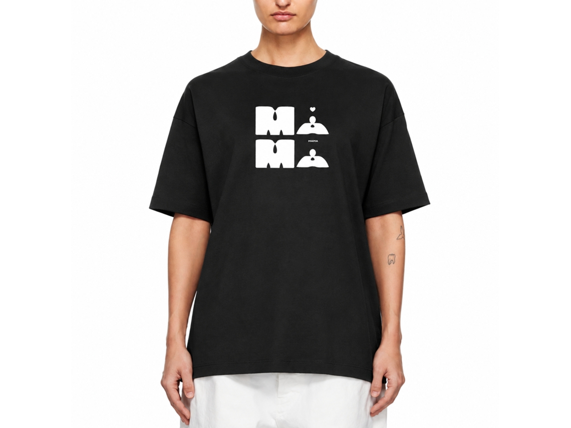 Camiseta Rockinstone Mamalovesyou Anna Mills - Estilo de designer exclusivo