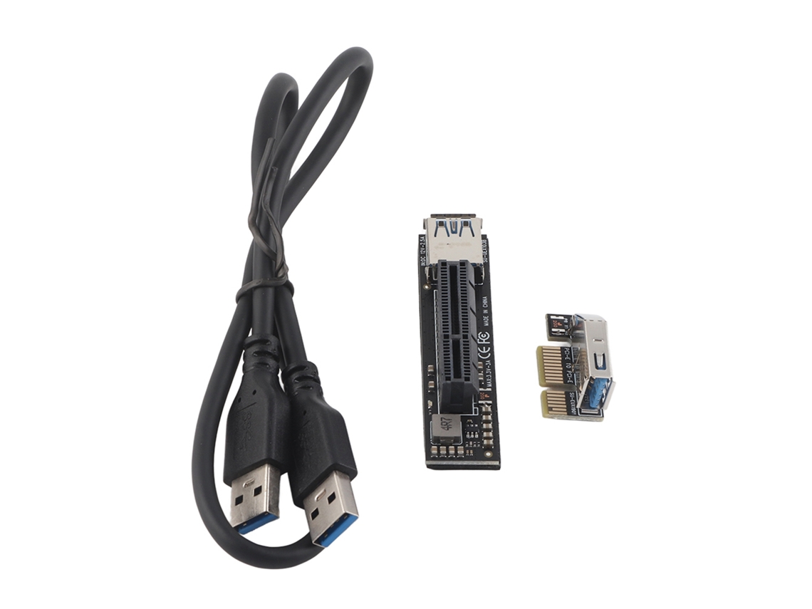 Cabo De Extensão Da Placa Mãe Interface Pci‑e X1 Transferência Pci‑e4x Acessórios De Computador