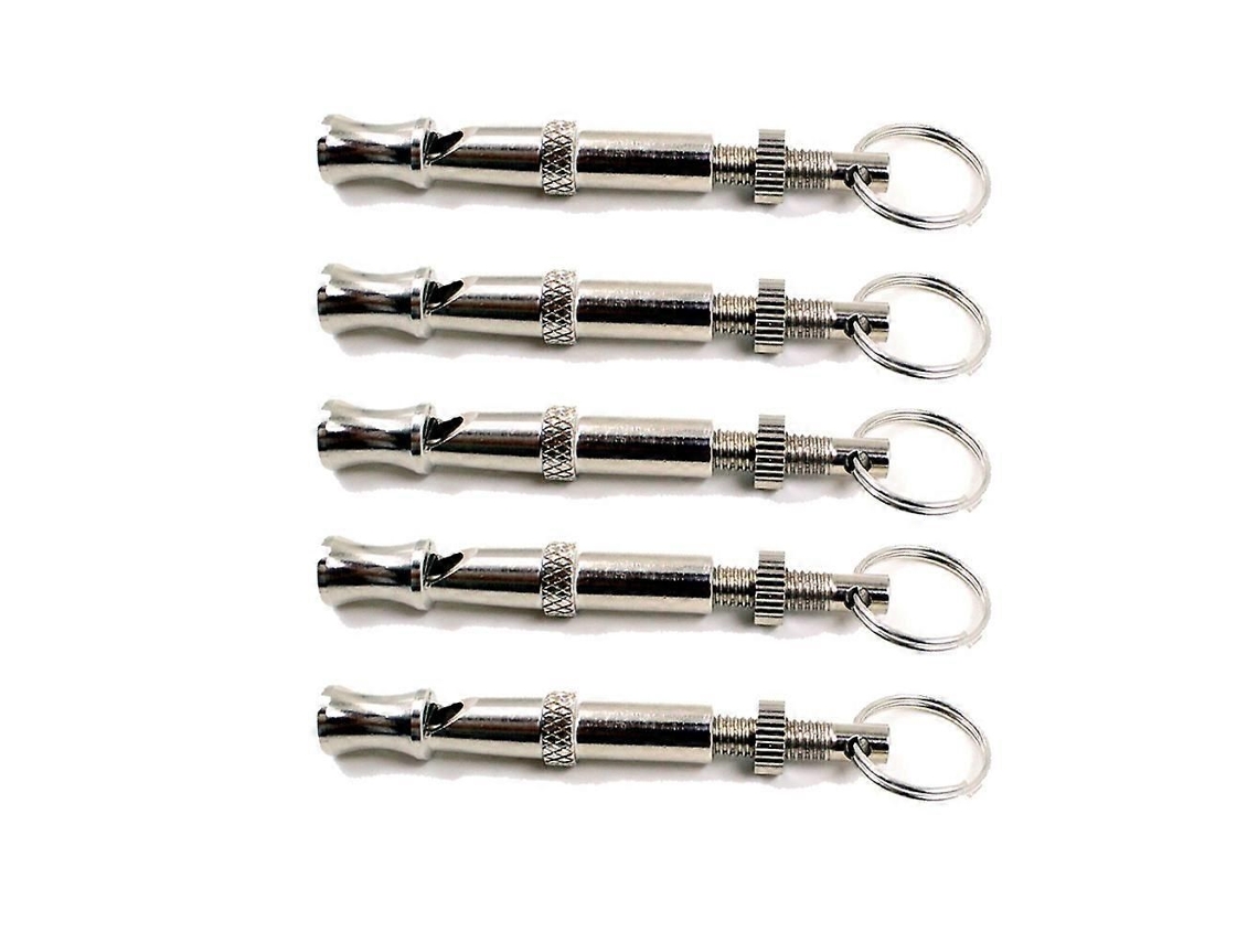 5 Pcs Apito De Cão Treinamento Para Parar De Latir Para Fazer Os Cães Virem Até Você Som Ultrassônico Com Frequências Ajustáveis ​​sentar