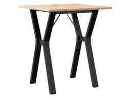 Mesa de jantar VIDAXL Marrom Madeira (70x70x75 cm)