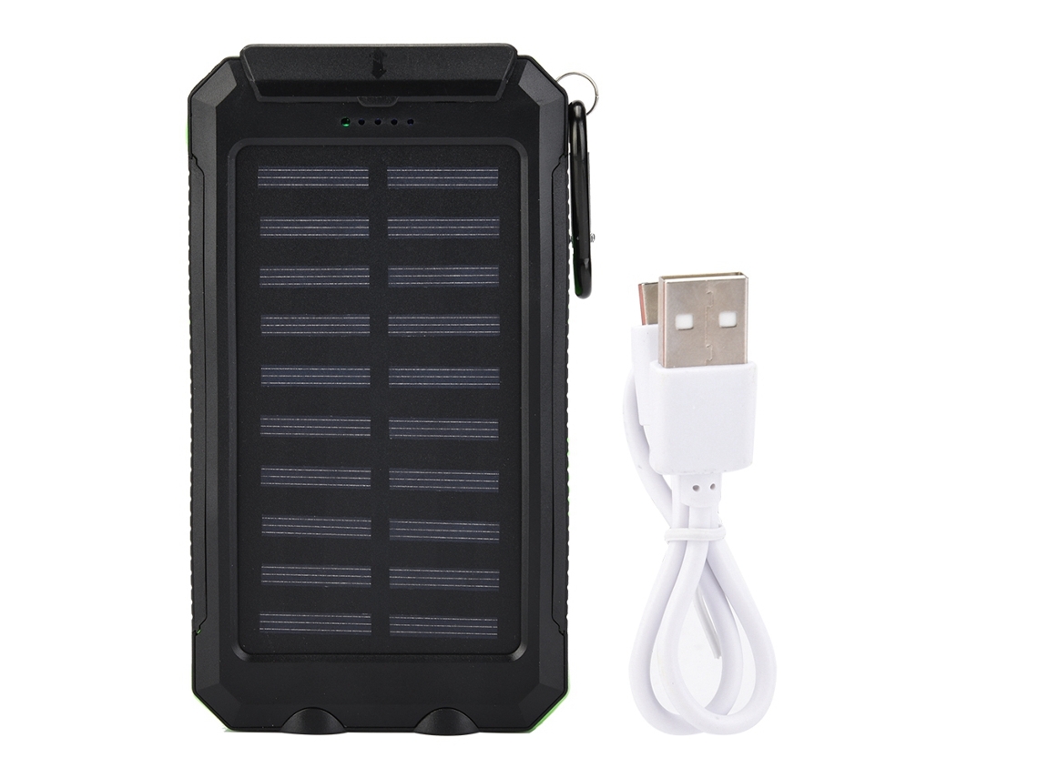 Carregador Portátil Solar LAXISCREED com Bússola