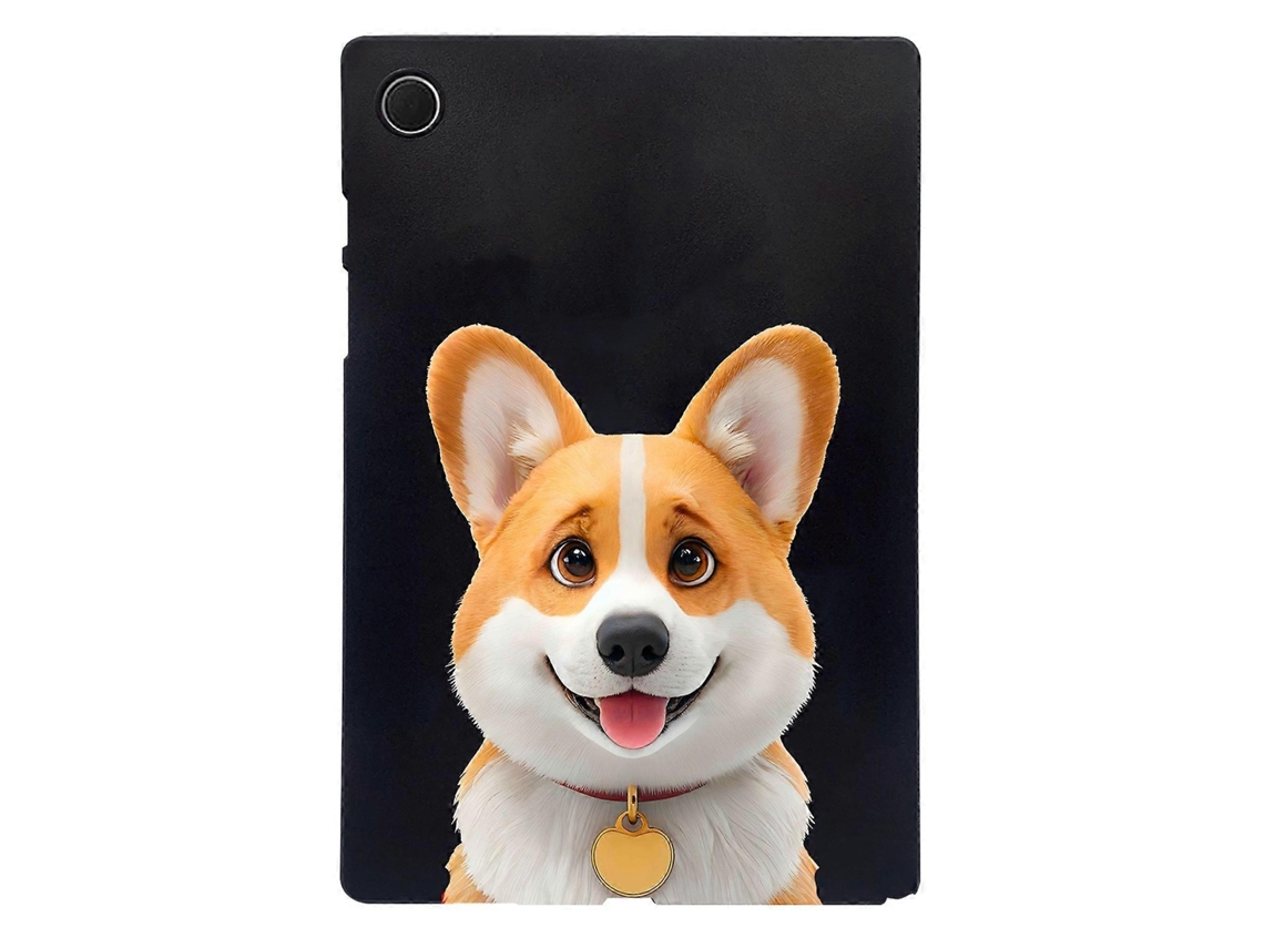 Capa Para Samsung Galaxy Tab A8 10.5 Com Estampa, Fina E Protetora Em Tpu Corgi Tuotuo (2021)