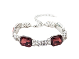 Pulseira Feminina Com Cristal Strass Estilo Fashion Moda Atual