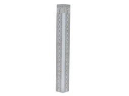 Régua De Ajuste De Ângulo Inox 90° Para Carpintaria Com Linha De Marcação 0-180mm