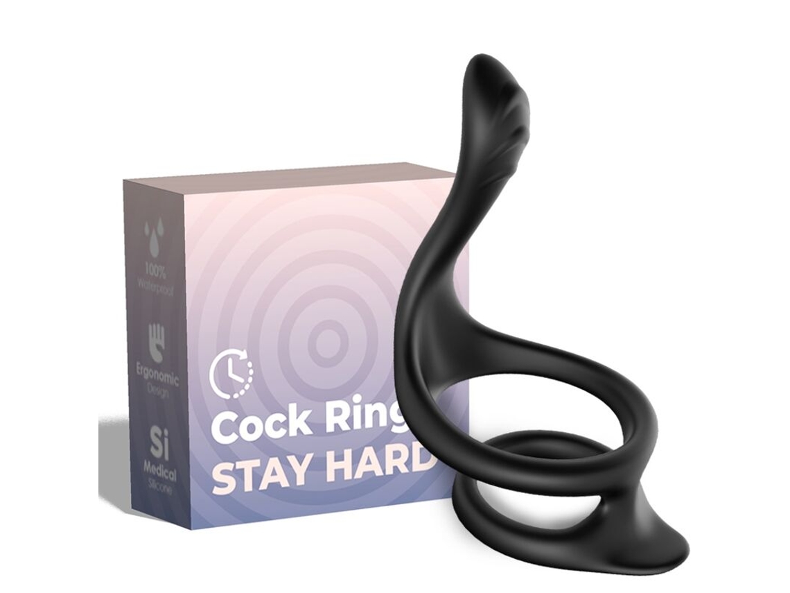 Armony Anel Anal Duplo Tail Preto ARMONY FOR HIM