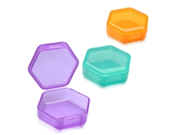 3pcs Case de Remédios Grande Capacidade Portátil S/MARCA
