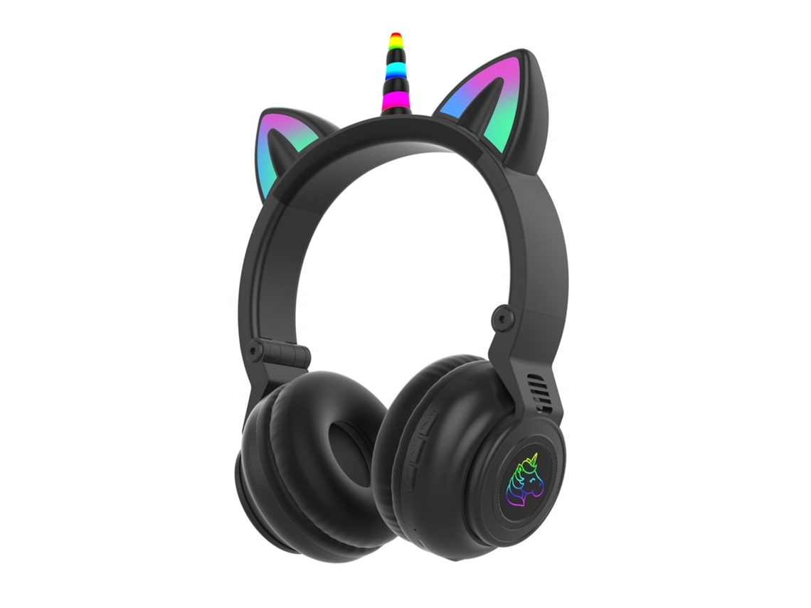 Lurelia Auscultadores Bluetooth Bluetooth 5.0 Preto