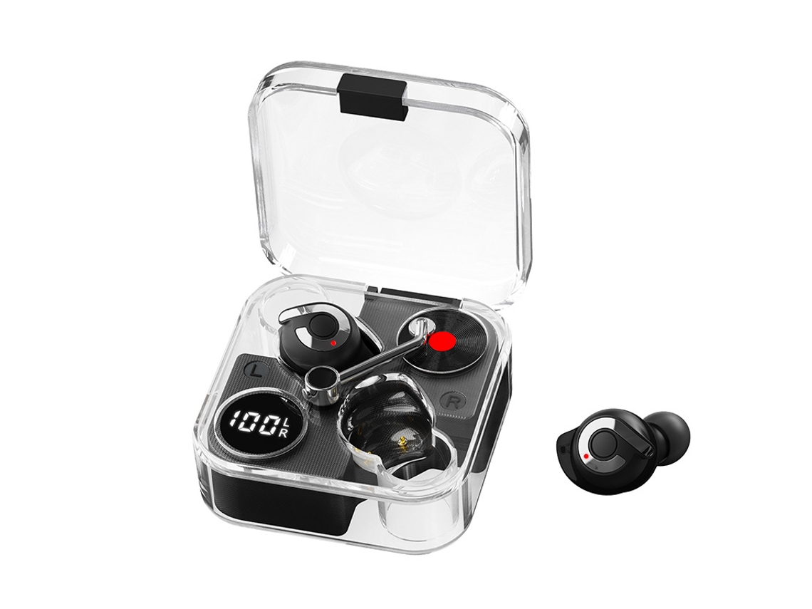Auriculares Bluetooth True Wireless TRUMSEN  E89 In Ear Microfone Preto