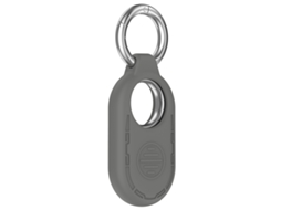 Capa Para Samsung Galaxy Smarttag 2 Location Tracker Protetora De Silicone Portátil Cinza Escuro