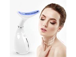 Aparelho de massagem com vibração fotônica LED SFUSHOS para lifting, firmeza e redução de rugas