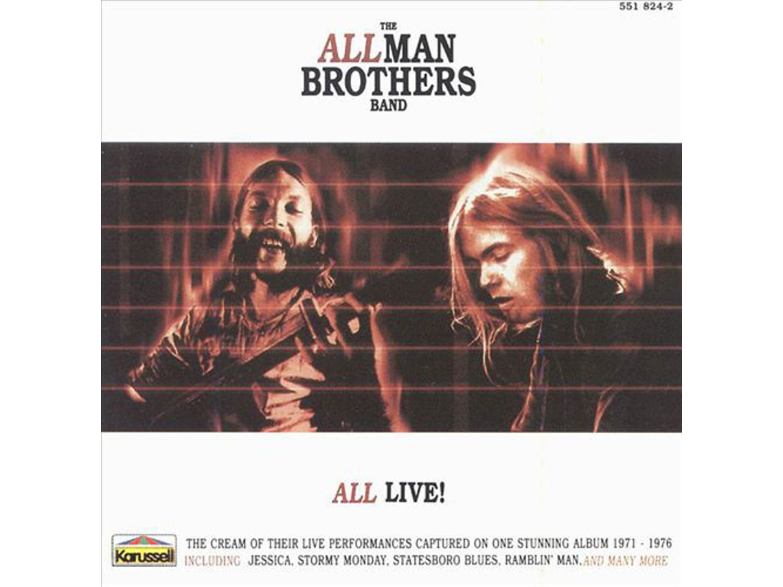CD The Allman Brothers Band - All Live!