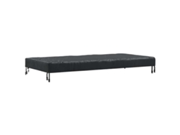 Conjunto 1 Capa De Mesa Vidaxl Preto Tecido (182 X 92 X 15 Cm)