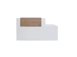 Recepção Basic Adaptada para Pessoas com Deficiência OFILIKE (esquerda - Carvalho 200+60 cm)