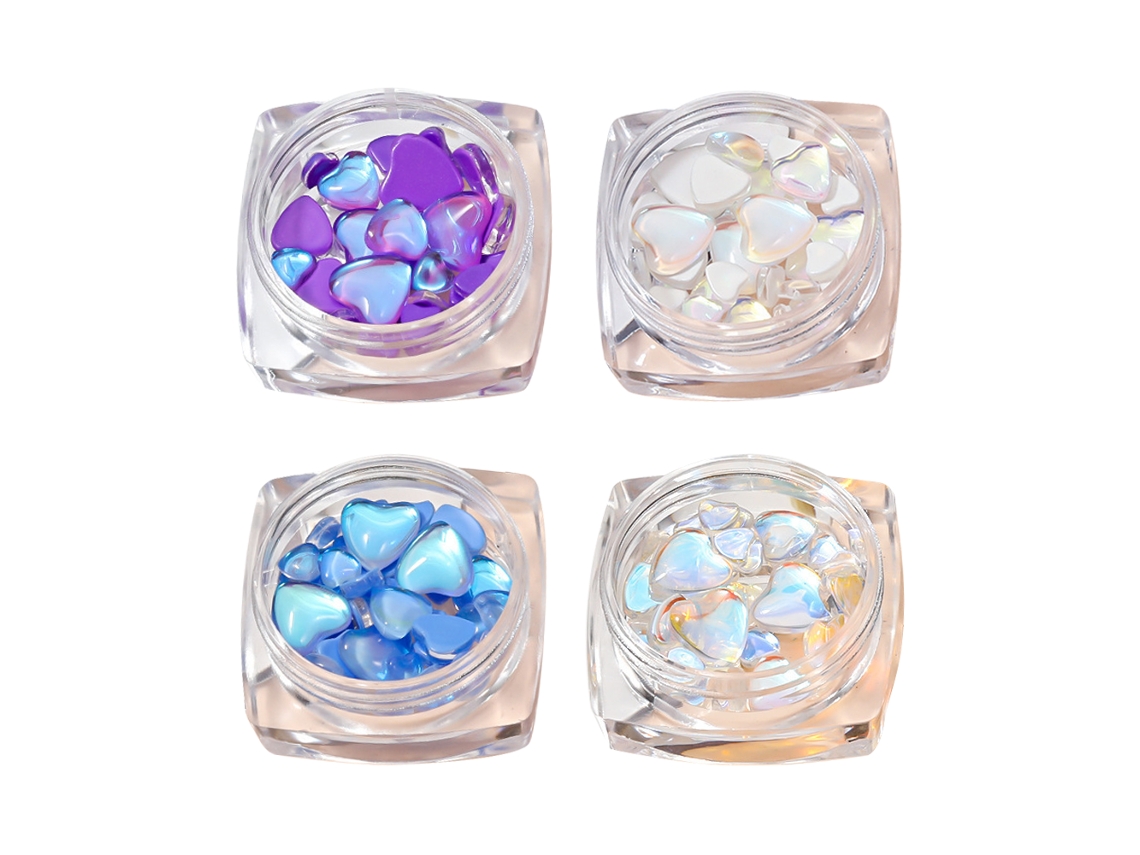 Unidades De Encantos De Unhas Fofos Strass De Cristal Em Forma De Coração De Decorações De Arte Para Unhas -St-04 ZMDECQNA