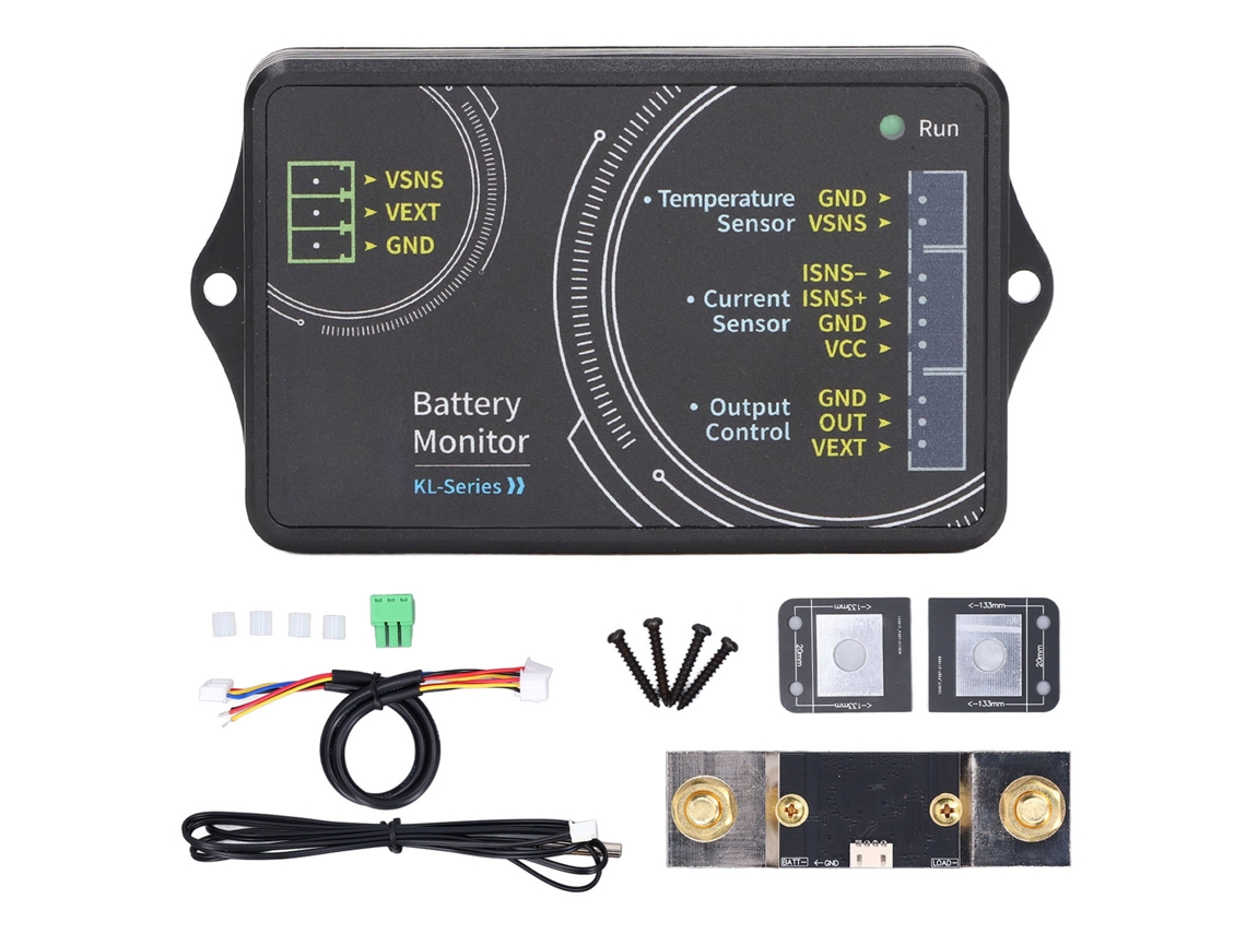 VOLTMETRO de Bateria Digital para Capacidade e Tensão
