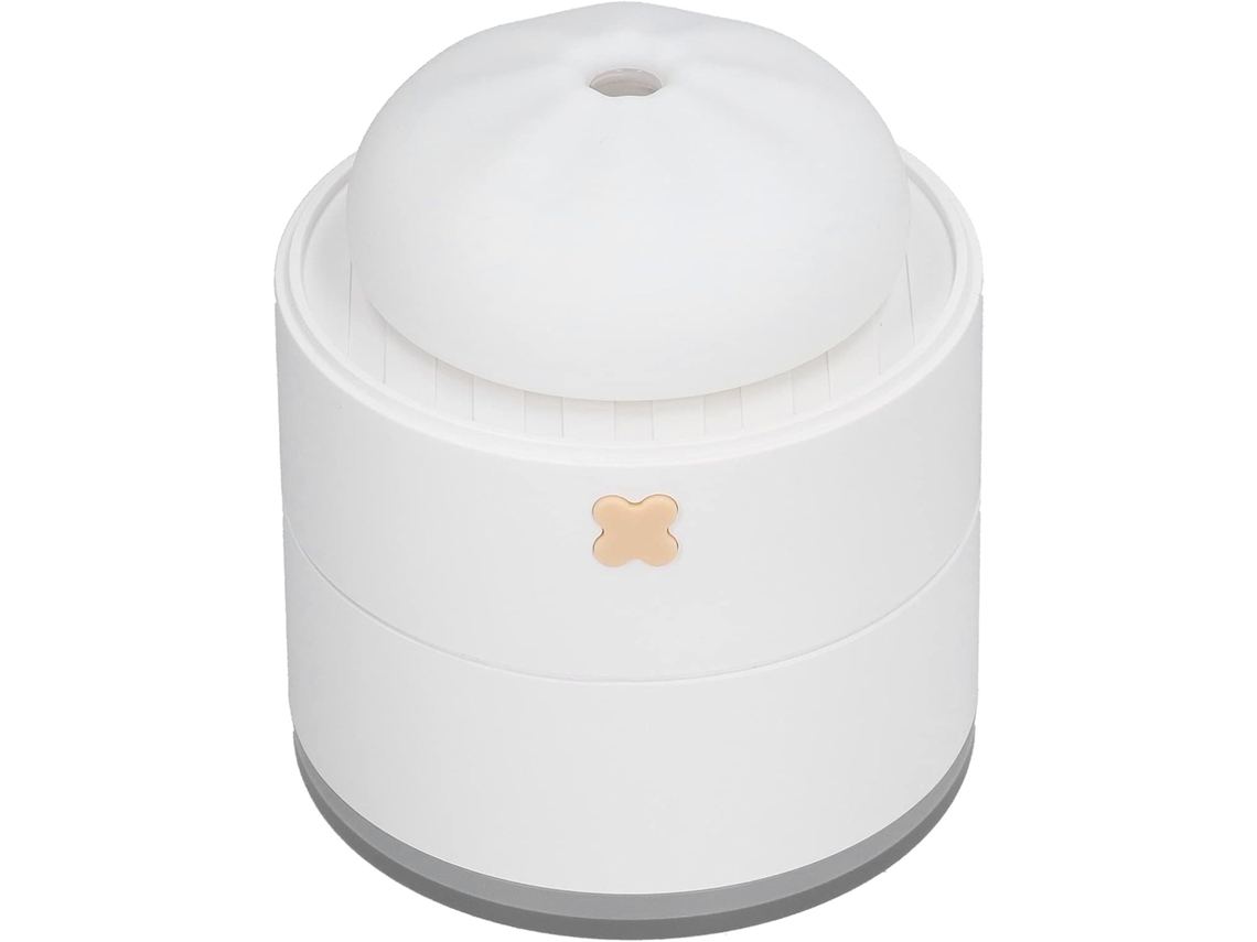 Umidificador Usb Em Formato De Pãozinho Cozido No Vapor, 2 Velocidades