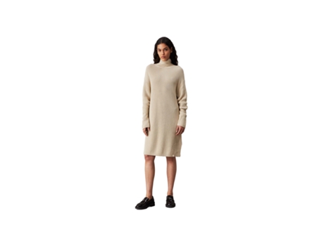 Vestido de Mulher CK JEANS Algodão Orgânico Branco (L)