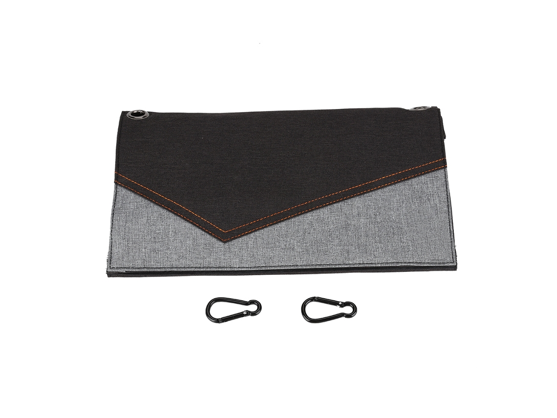 Bolsa Solar Portátil LAXISCREED com 2 Usb para Carregamento Externo