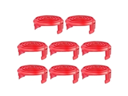 Conjunto De 8 Tampas Para Carretel De Linha Para Cortador De Grama Hyper Tough, Modelo Tlh-01-1.