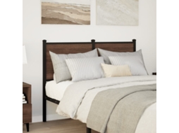 Cabeceira de Substituição 120cm Derivados Madeira/aço Carvalho Castanho MAISON EXCLUSIVE