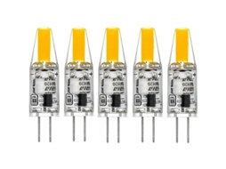 Bombillas Led G4 220v 3w 2700k Branco Quente 160lm, Pacote De 5 Substituição De Lâmpada Halógena 30w