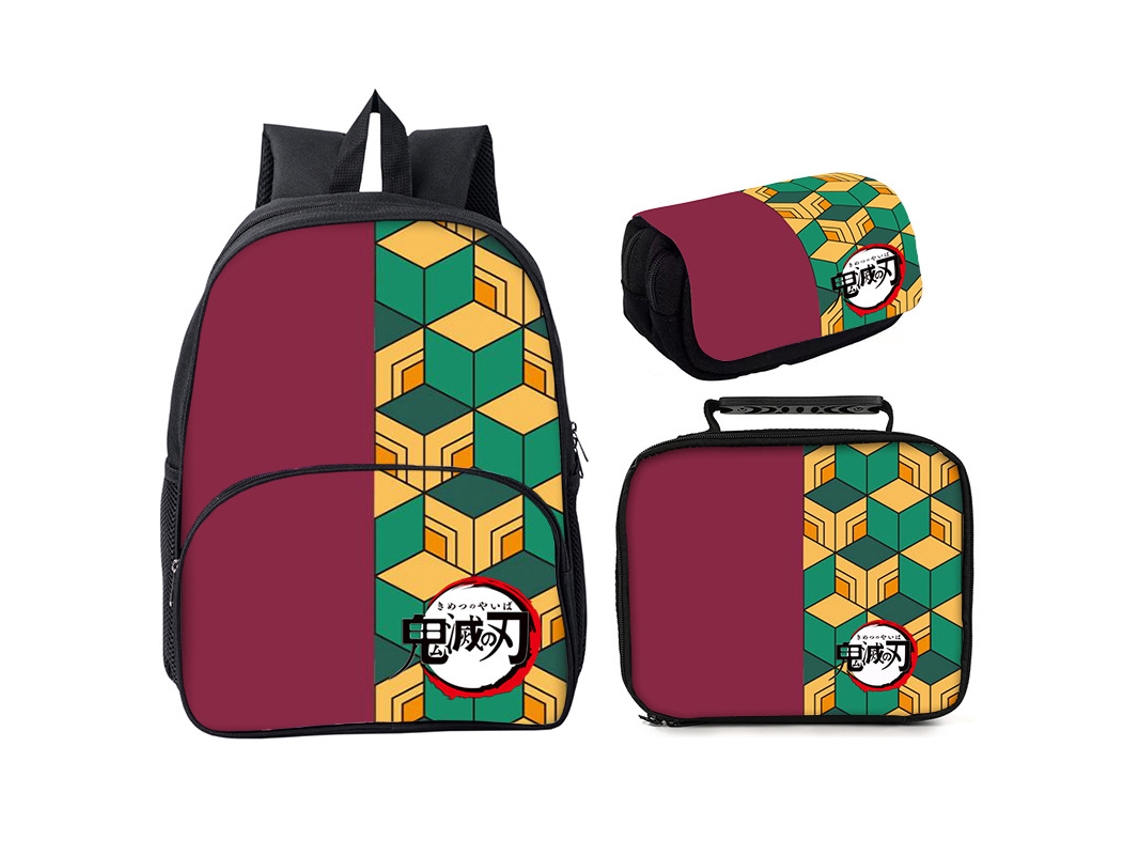 Conjunto Escolar 3 Peças, 16 Polegadas Com Mochila