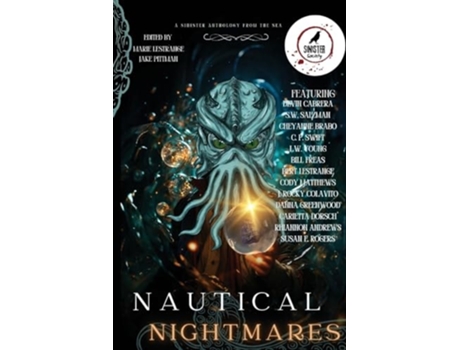 Livro Nautical Nightmares de Sinister Society e Bert Lestrange (Inglês)