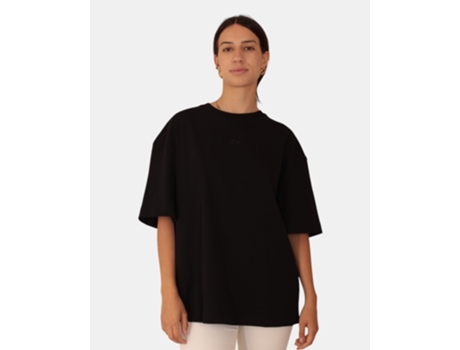 T-shirt De Mulher Jijil Poliéster Preto (44)