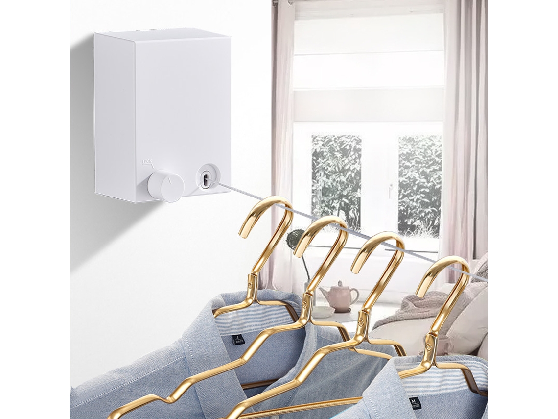 Varal extensível de aço inoxidável Slowmoose