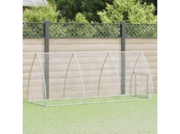 Vidaxl Galinheiro 300x105x120 Cm Aço Galvanizado Prateado