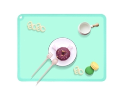 Tapete Antiderrapante De Silicona Para Bebês, Sem Bpa, Reutilizável, Para Crianças E Bebês, Ideal Para Comer E Brincar