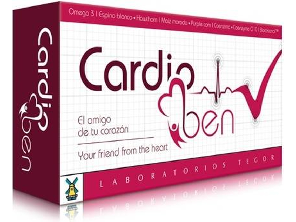 Suplemento Alimentar TEGOR Cardioben (60 cápsulas)
