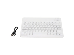 Teclado Sem Fio Bluetooth (10 Polegadas Ultra-fino, Bateria Integrada)