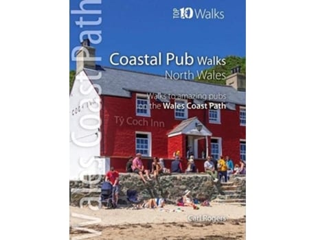 Livro Coastal Pub Walks North Wales de Carl Rogers (Inglês)