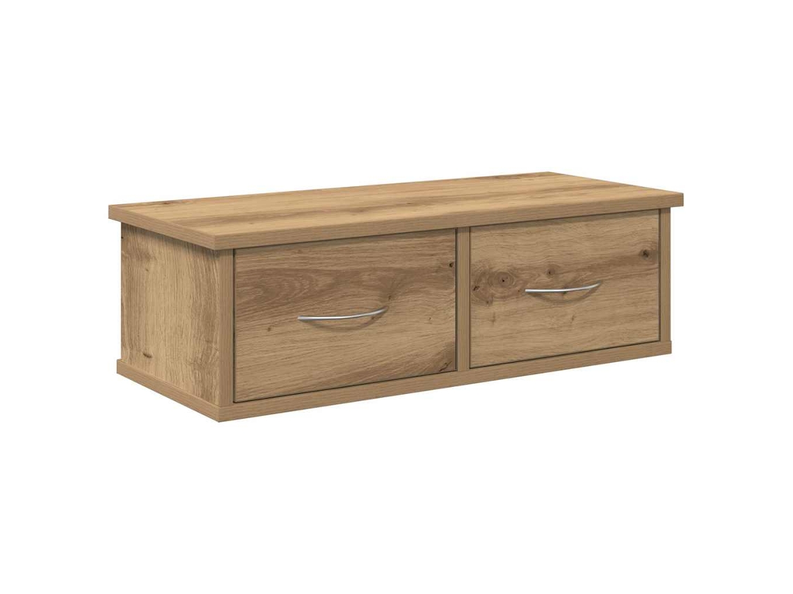 Wall Cabinet, Wall Cabinets Vidaxl Marrom Madeira Processada (60 Cm)