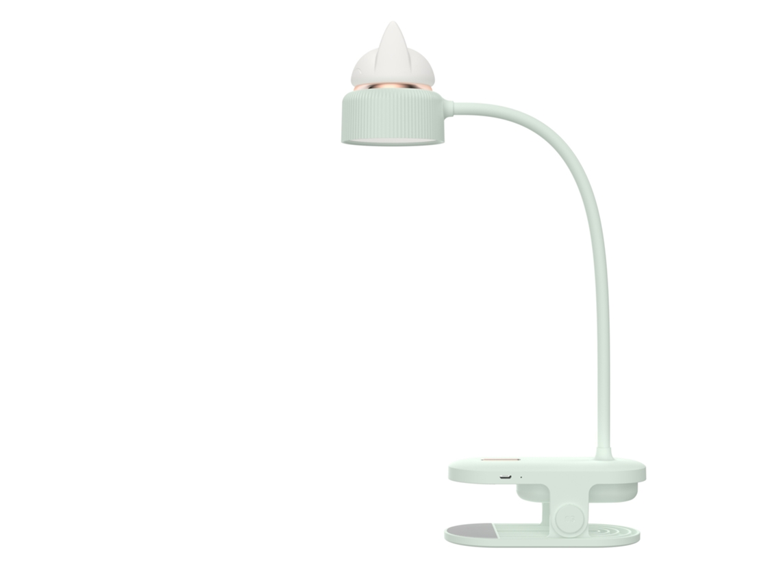 Lâmpada De Mesa Com Pinça E Luz Noturna Recarregável Via Usb KOFIHETY